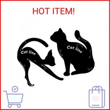 TailaiMei Eyeliner Stencils, Matte PVC Material Smoky Eyeshadow Applicators Guid