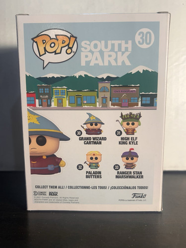 Funko Pop 30 abovedado Grand Wizard Cartman South Park con protector - Imagen 3 de 6