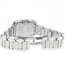 CARTIER TANK ANGLESM SM W5310022 23mm SS Silver Dial Quartz #C382 3