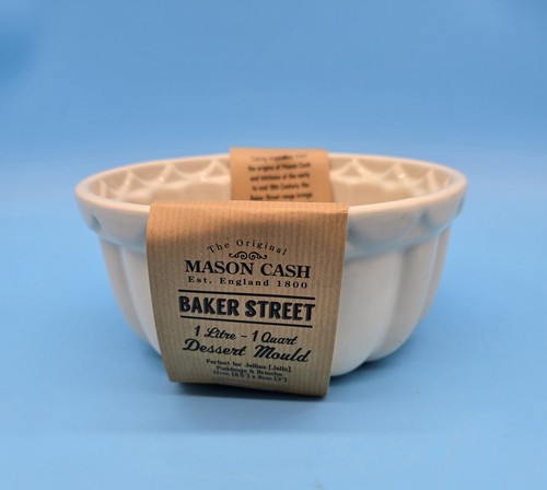 Mason Cash Baker Street One Quart Dessert Mould / Mold