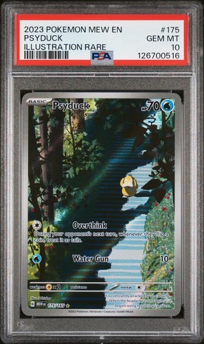Psyduck graded PSA 10 for sale on eBay
