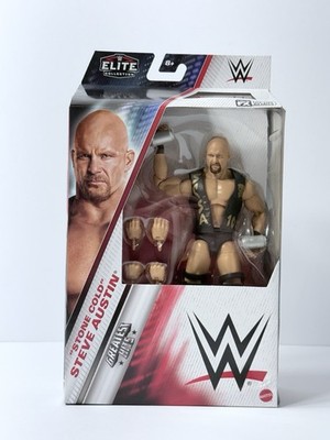 Mattel WWE Elite Collection Stone Cold Greatest Hits Wrestling Figure*Damage Box