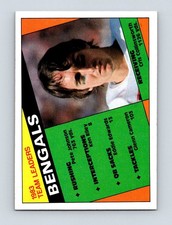 1984 Topps #32 Bengals Team Leaders - Cris Collinsworth Cincinnati Bengals