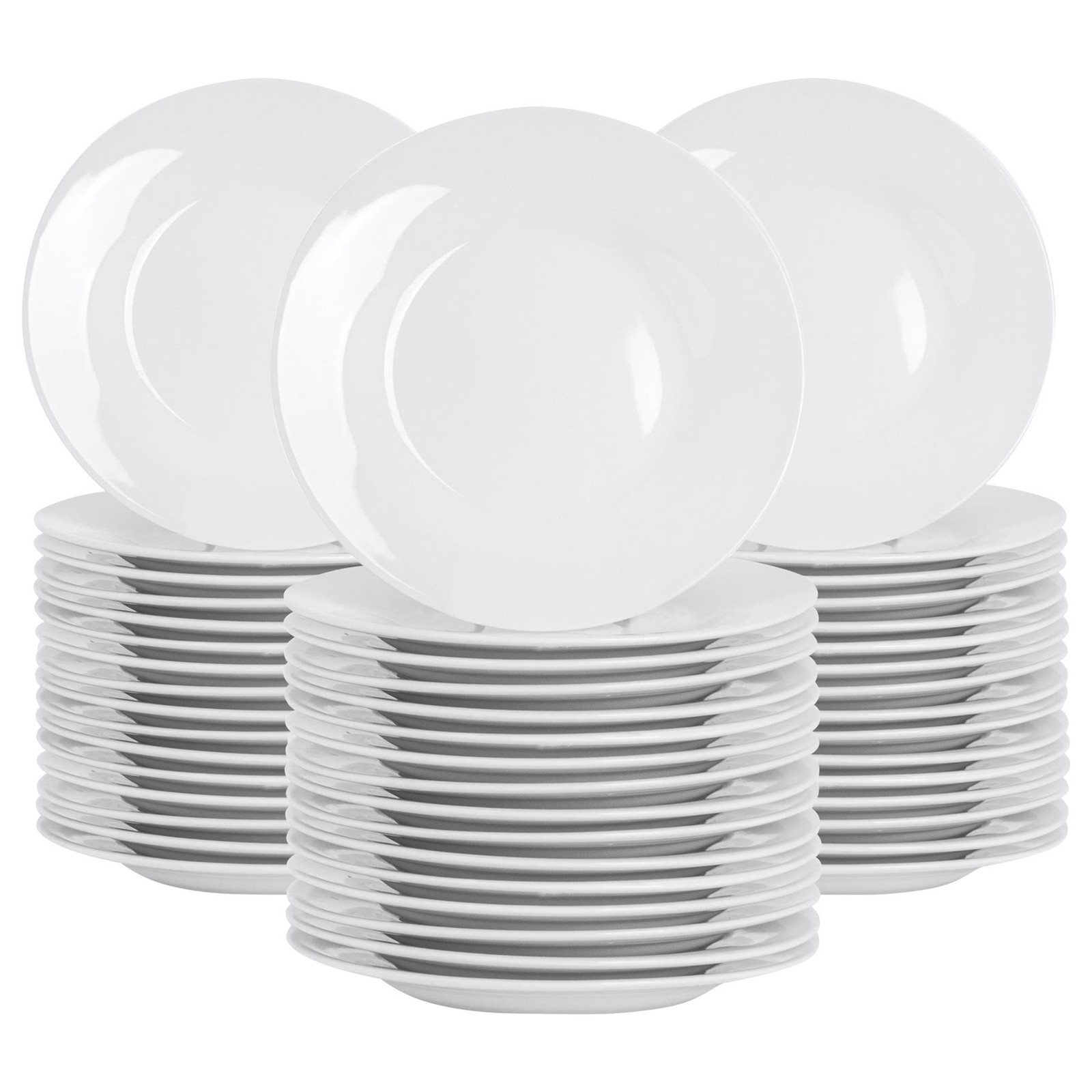 Classic White Side Plates - 15.5cm - Pack of 48 - Image 2
