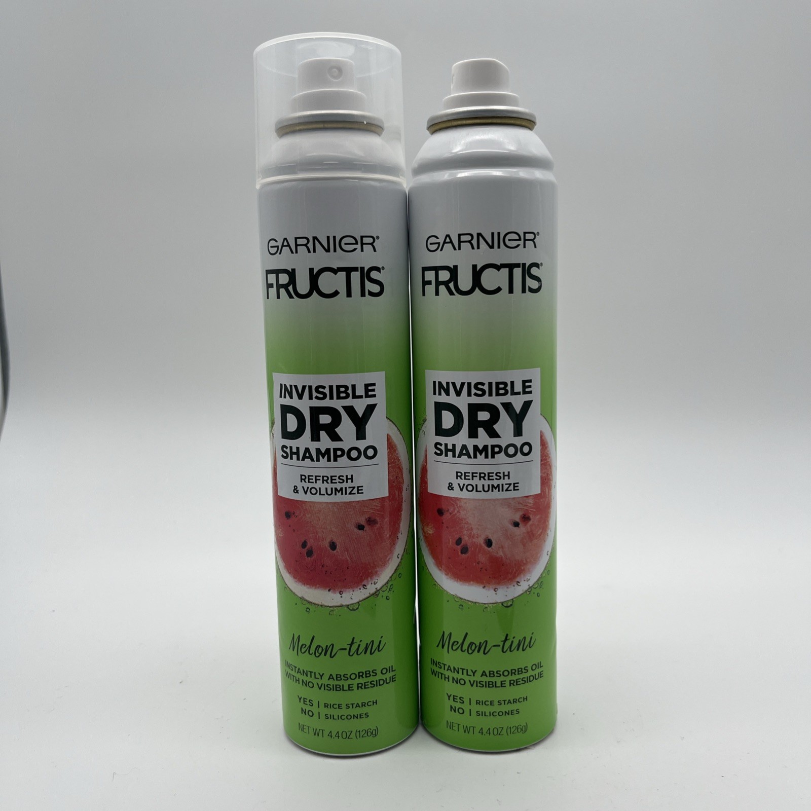 2pk Garnier Fructis Invisible Dry Shampoo Refresh and Volumi