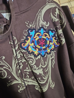 mmaelite zipパーカー Affliction y2k グランジ平成 Vintage Y2K Affliction Style MMA Elite Sinister Zip Hoodie