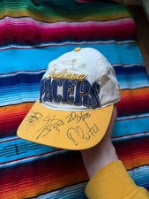Indiana pacers autographed hat Paul George Rasual Butler Luis Scola David West 