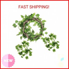 Canlierr 4 Pcs Reptile Vines, Flexible Bendable Jungle Climbing Vine Terrarium,