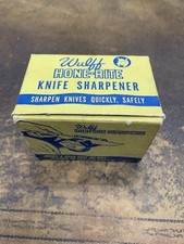 Aiguiseur de couteaux Wulff Hone-Rite dans sa boîte d'origine, jamais utilisé