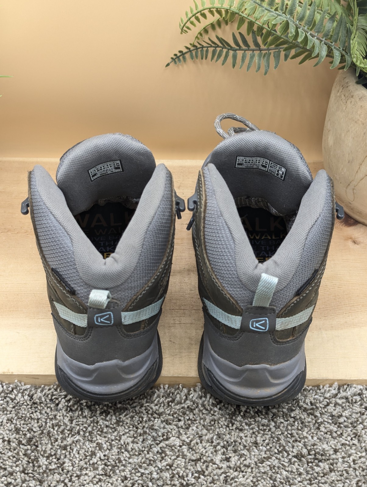 Keen Stivali da Escursionismo Donna Taglia 7 Circadia Mid Impermeabili Grigio Acciaio
