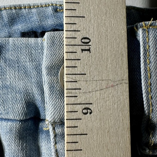 Aeropostale AERO Hi-Rise Curvy Cuffed Jean Short Womens No Size Midi 3" Festival - Picture 4 of 16