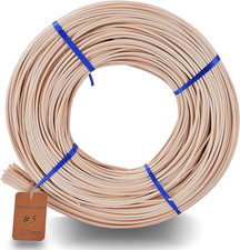 Basket round Reed 5 2.75Mm 1-Pound Coil Basket Weaving Cane for Chair Making an