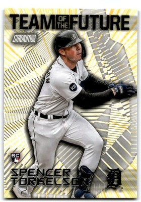 2022 Topps Stadium Club Team of the Future Red Spencer Torkelson Rookie Detroit