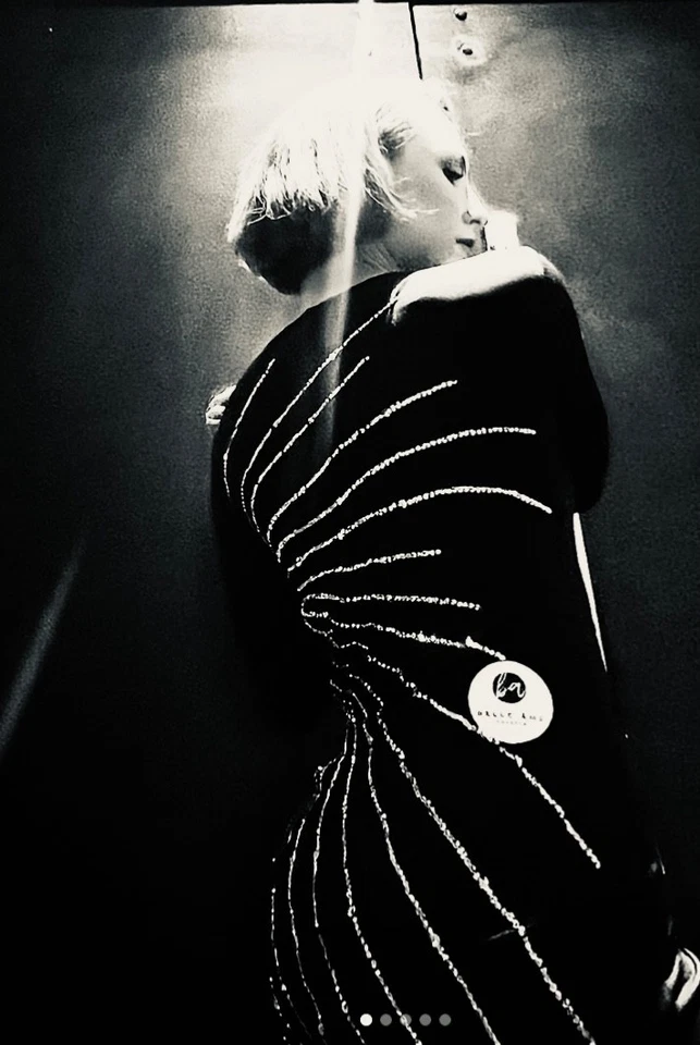 Sexy sofisticado Tango Negro/Salón de baile latino/Espectáculo de baile/Vacaciones Foto 2 de 2