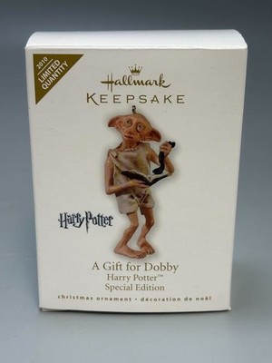 2010 Harry Potter ''A Gift for Dobby'' Hallmark Keepsake Ornament