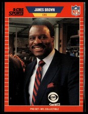 1989 Pro Set #13 James Brown Announcer Collectibles