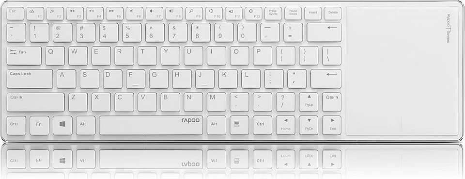 Rapoo E2800P QWERTY UK Wireless Keyboard With Touchpad For Windows Android Mac - Image 4 of 4