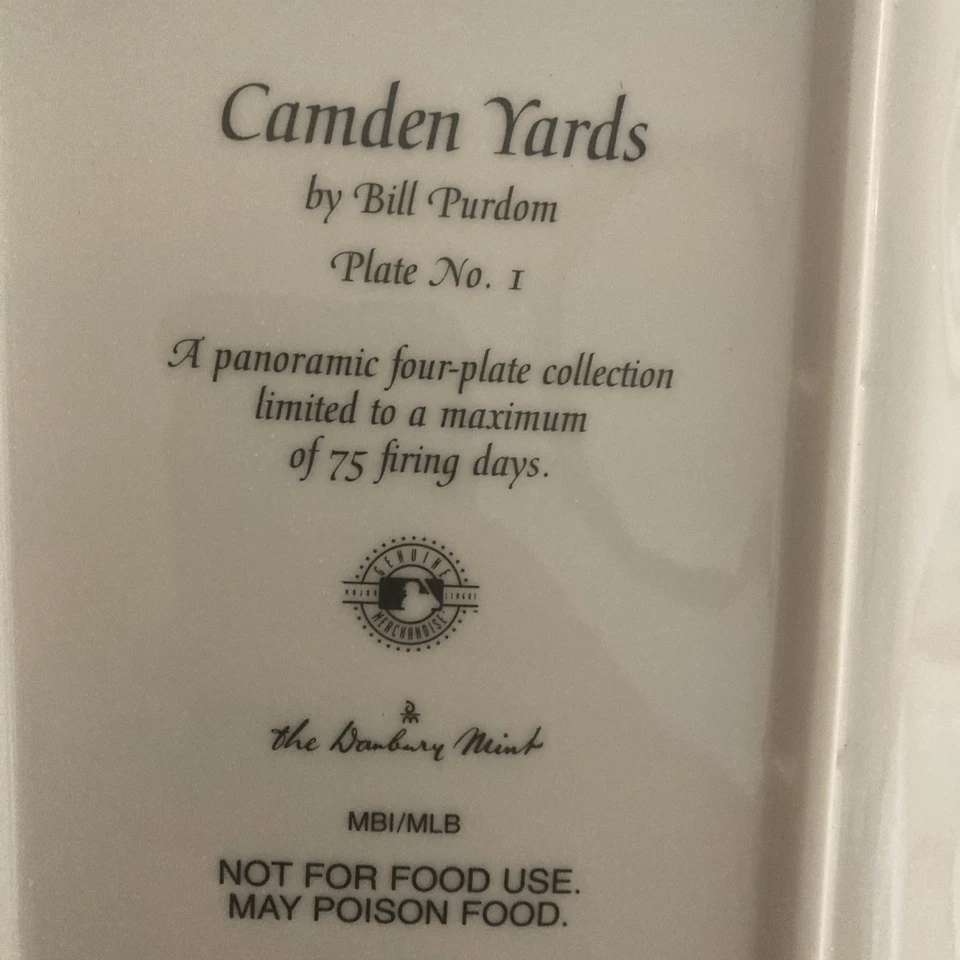 Camden Yards Plate - Image 4 of 4