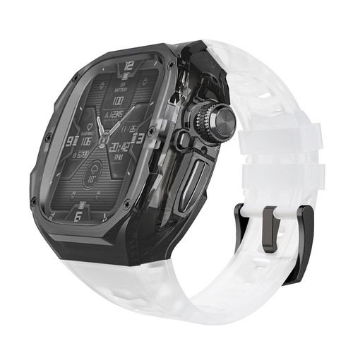 Luxury Glacier Modification Kit For Apple Watch Ultra 3/2/1 49MM Silicone Strap - Picture 25 of 51