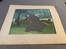 Original Hand Painted Walt Disney Celluloid “The Jungle Book” Featuring Baloo