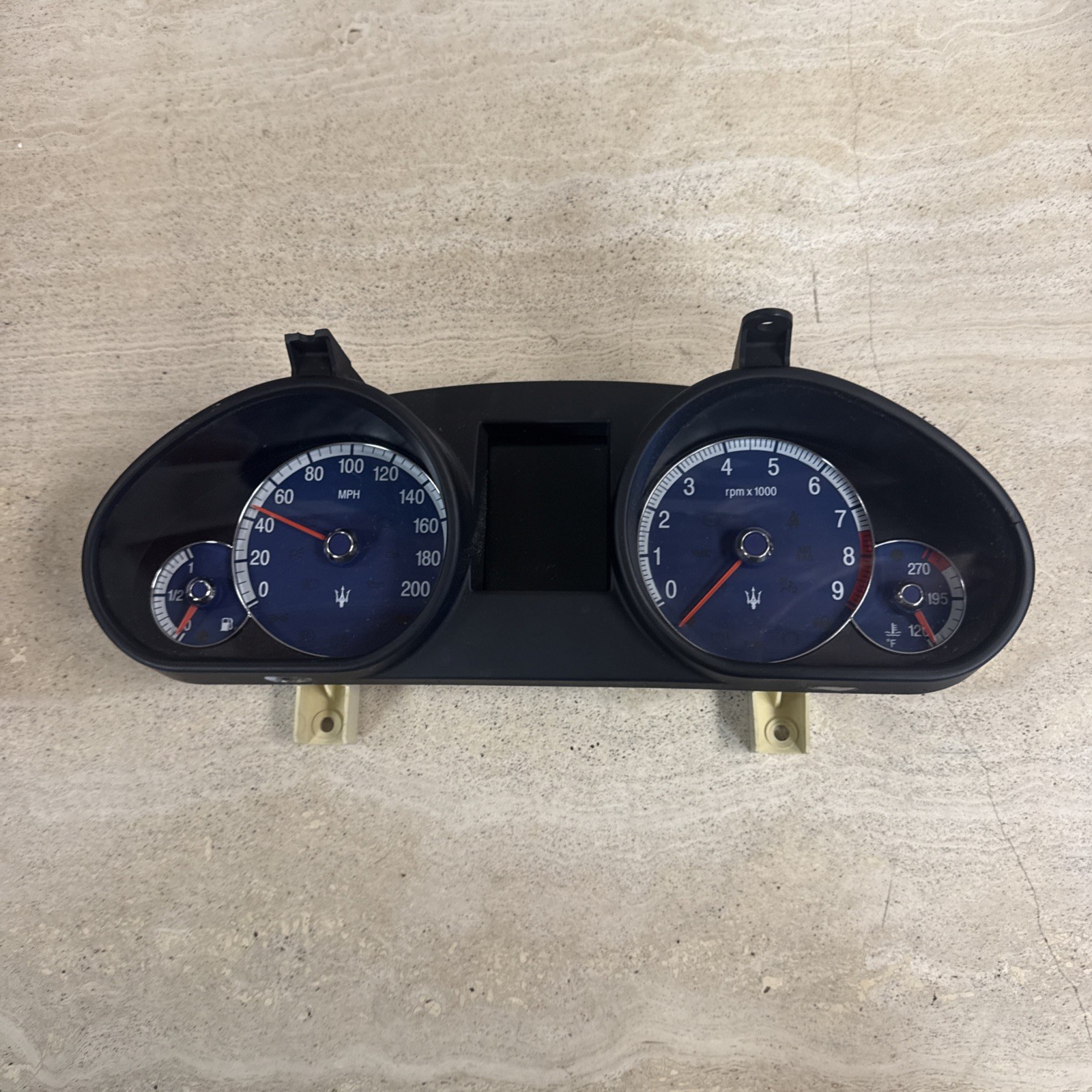 Maserati Quattroporte Cluster Instrument Gauge Speedometer OEM