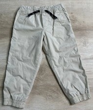 NWOT POLO RALPH LAUREN JOGGER BEIGE KHAKI 2 CARGO PANTS EMBROIDERED PONY