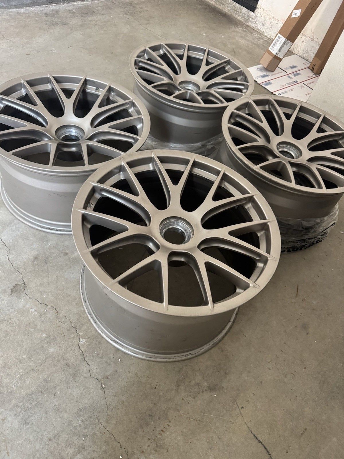 Gt3 Racing Rim PORSCHE 911 GT3 RS WHEELS FORGED ALUMINUM RIM WEISSACH SET OF 4 Read ...