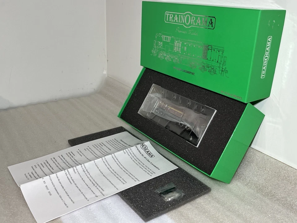 TRAINORAMA HO NSWGR 49 Class Locomotive #4901 Tuscan Red DC EXC Boxed NICE - Image 4 of 4