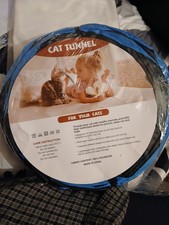 Cat Tunnel, S-2-Way Cat Tunnels for Indoor Cats, Collapsible Cat Play Tunnel, In