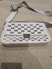 Borsa a tracolla Michael Kors bianca