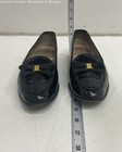 Salvatore Ferragamo Women Loafers Vara Black Leather Slip-On 4.5 B — photo 3