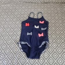 H&M BADEANZUG  mit schleifen GR: 98/104