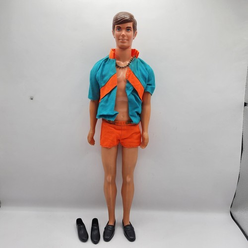 Mattel 1968 Talking Ken Doll -String Does Pull - NO Sound Clean Smoke Free Home