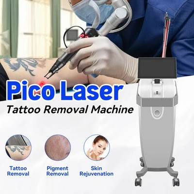 Q-Switched Pico laser 755nm 532nm 1064nm Tattoo Removal Machine Skin Whitening