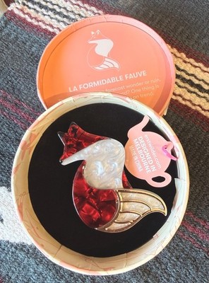 Erstwilder La Formidable Fauve Fox Brooch 2025 Fan Favourites