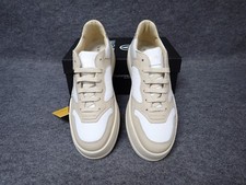 NEW Valentino Minerva Italian Leather Sneaker White-Cream Women's 8 SS32