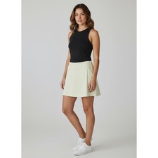 Adidas Women's Printed Performance Athletic Skort in Light Yellow