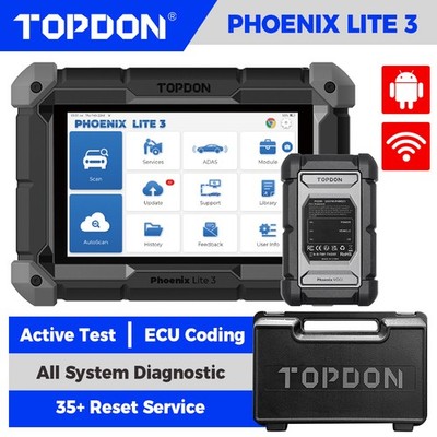 TOPDON Phoenix Lite3 Auto Repair Tool 28 Special Reset Functions For Workshop