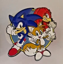SONIC THE HEDGEHOG ENAMEL PIN-SHIP ALL THE PINS U BUY FOR $4.99-VISIT OUR STORE