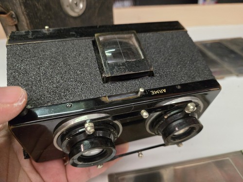 Spido Gaumont Stereo Model D 6X13 1920s Camera Antique - Bild 13 von 19