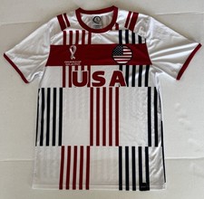 FIFA World Cup Qatar 2022 Team USA Soccer Futbol Jersey Kit Adult Size Large