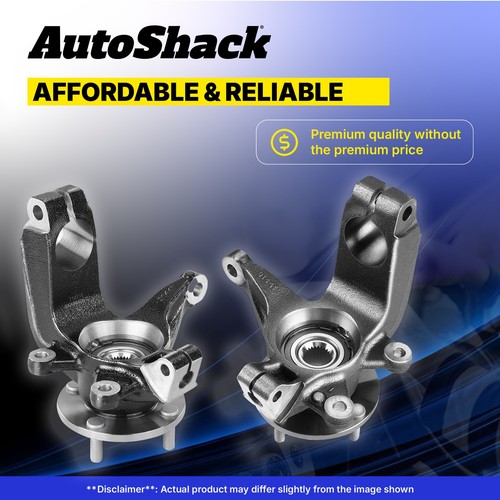 Front Steering Knuckle & Wheel Bearing Hub Assembly Driver for Toyota Corolla - Picture 6 of 7