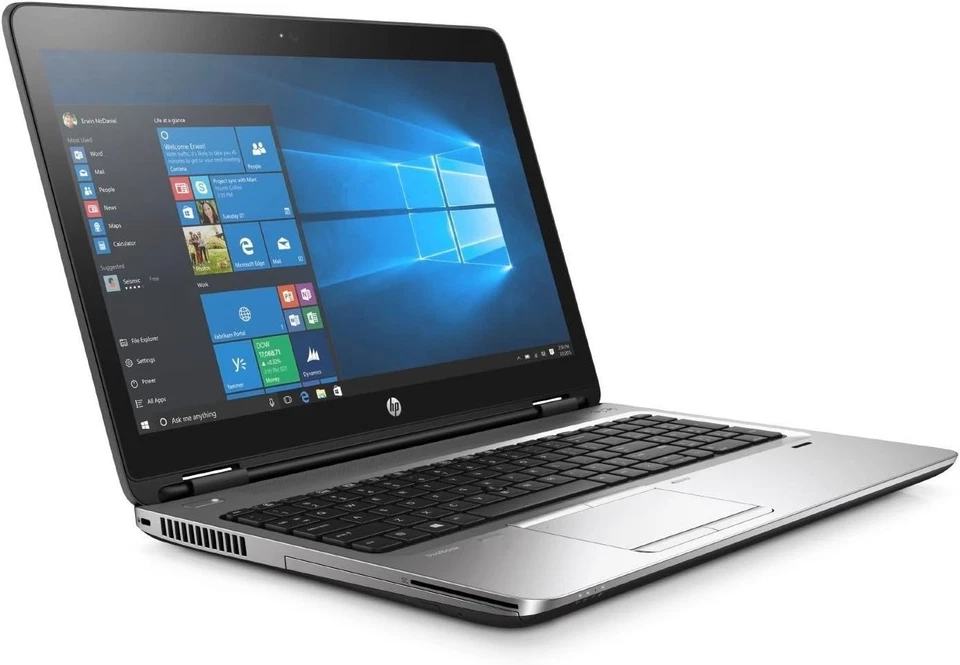 Computadora Laptop HP 15.6" Fast Business i5 16GB RAM 512GB SSD CD/DVD Win 11 Pro Foto 3 de 4