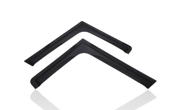 Tinted Acrylic Window Deflectors Clip in To Fit Iveco Stralis Cube + Hiway Truck