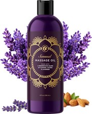 Aromatherapy Sensual Massage Oil for Couples - Relaxing Lavender Massaging Oil f