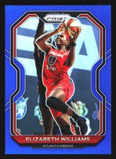 2021 Panini Prizm WNBA #34 Elizabeth Williams Prizms Blue #/149