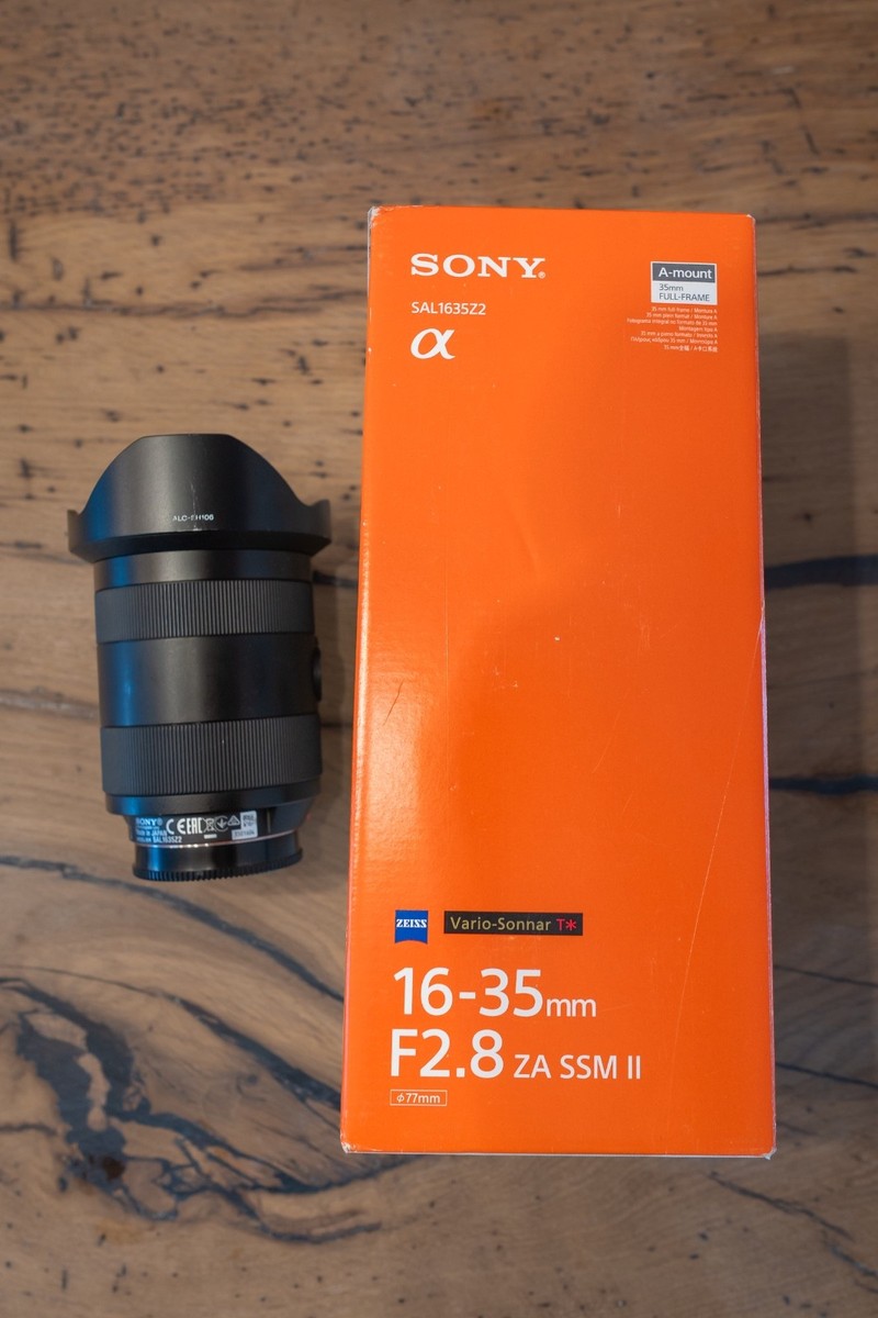 Sony Carl Zeiss Vario-Sonnar T* 16-35mm f/2.8 ZA SSM II Lens For