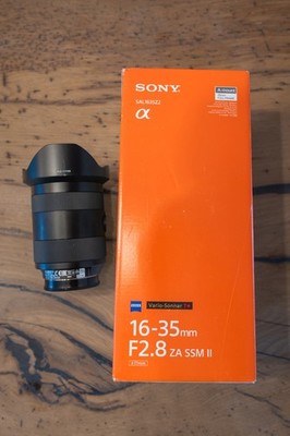Sony Carl Zeiss Vario-Sonnar T* 16-35mm f/2.8 ZA SSM II Lens For Sony A Mount