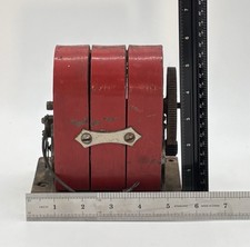 Antique Close 3 Bar Red Magneto No Crank Untested