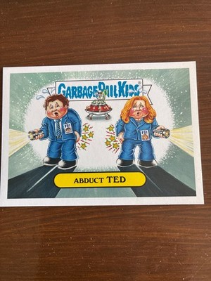 2016 Topps Garbage Pail Kids Prime Slime Trashy TV Sci-Fi Series Abduct Ted 2u6